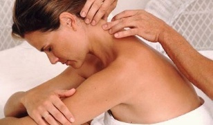 Therapeutic massage for thickening of the cervix